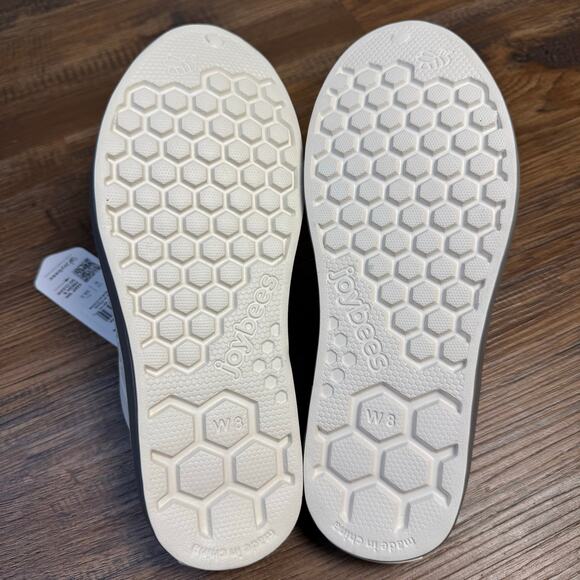 Joybees Weekend Mule Modern Women's Sz 8 Slip-On comfort Shoes Bone Pewter - Picture 4 of 7